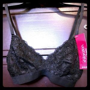 NWT Black Lace Bralette